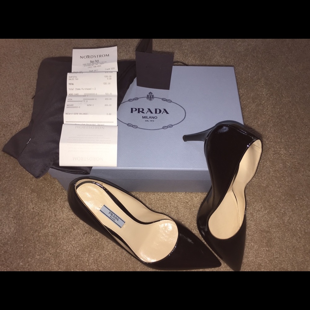 Authentic Prada Calzature Donna Pumps 38